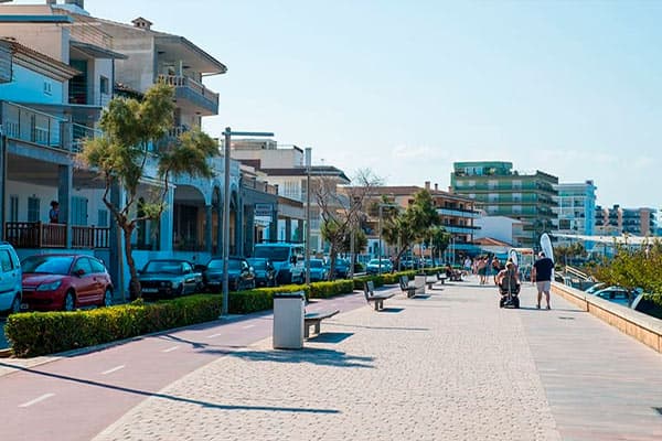 Promenade auf Can Picafort